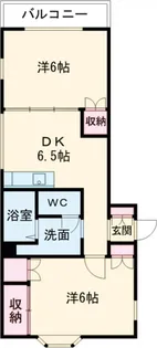 エステートピアEM【202号室】の間取り