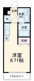ラピード【2階】の間取り