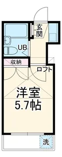 リエス厚木及川【2階】の間取り