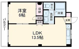 エスペランサC【2階】の間取り