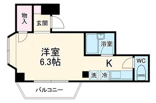 ピュアメゾンティーアンドワイ【3階】の間取り