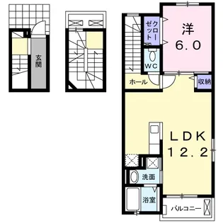 レジェンドⅧ(8)【3階】の間取り