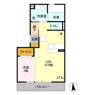 プライムステージ【1階】の間取り