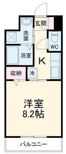 プロスぺリタ大宮S【2階】の間取り