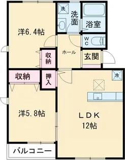 Casa Grande(North)【2階】の間取り