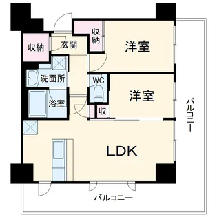 カロータ【9階】の間取り