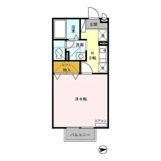 マ・メゾン大羽根【2階】の間取り