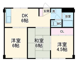 メゾンヴィクトリーB【102号室】の間取り