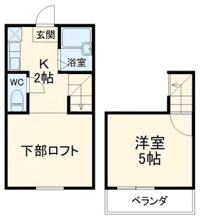 コートブリーズ【1階】の間取り