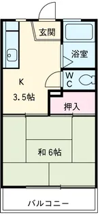 にふてぃはうす89【2階】の間取り