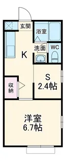 ハルメゾン【2階】の間取り