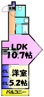 フィールドハウス千葉寺参番館【3階】の間取り