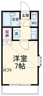 メルシーMINEⅡ【1階】の間取り
