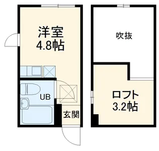 セレン長津田【0101号室】の間取り