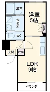 メゾンクレール【2階】の間取り