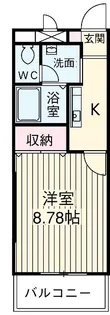 小川マンション【2階】の間取り