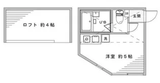 ユナイト阪東橋ヴェルティエ【1階】の間取り