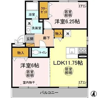 大黒屋 八【2階】の間取り