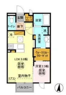 グランマーレ R【1階】の間取り