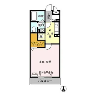 PRISMIC【2階】の間取り