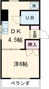 大丸ビル【4階】の間取り