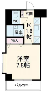 ベルデュール宮前平【2階】の間取り