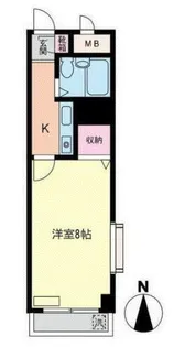 パレスときわ【3階】の間取り