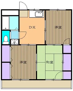 グリーンガーデン【303号室】の間取り