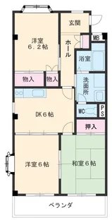Annex21【2階】の間取り