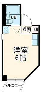 プレスイン豊【2階】の間取り