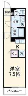 リブリ・Ever green【2階】の間取り