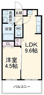 金太郎ヒルズ255【7階】の間取り