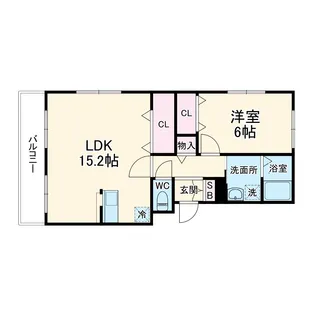 ミシェル【3階】の間取り