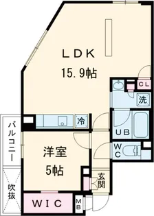 OZIO西荻窪Ⅱ【3階】の間取り