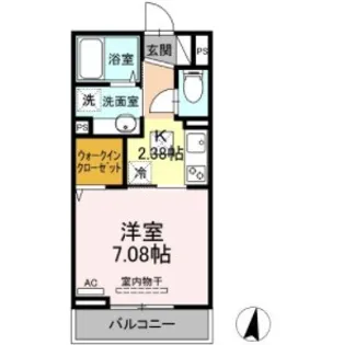 セジュール南阿佐ヶ谷2【2階】の間取り