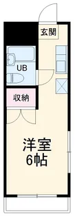 アイエムハイツ鬼高【402号室】の間取り