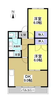 Uコート【1階】の間取り