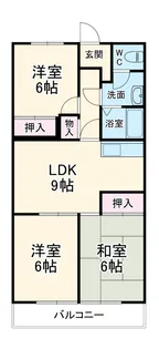 Uコート【310号室】の間取り