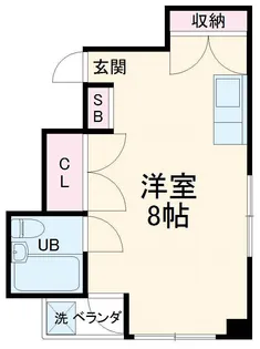 こぼり第2ビル【201号室】の間取り