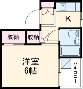 クレインヒル早稲田【2階】の間取り