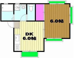 ハイツマイン【301号室】の間取り