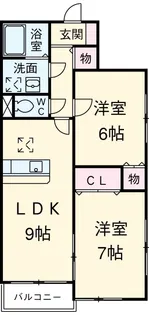 ラーラY・S【C101号室】の間取り