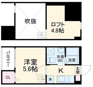 Urban DATE【2階】の間取り