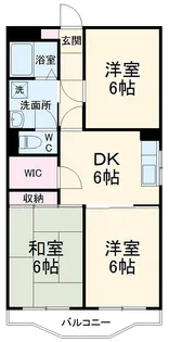 メゾン湘南【3階】の間取り