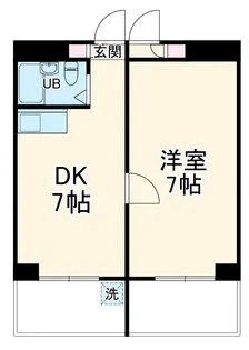 アビタシオン大倉山菊池ビル第10【1階】の間取り