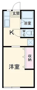 パクスフォーレ上地【2階】の間取り