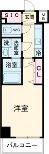 フュージョナル北綾瀬【9階】の間取り