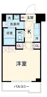 ルーブル川崎宮前平【3階】の間取り