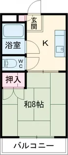 ハイツ高野【2階】の間取り