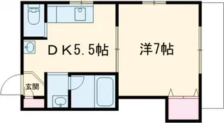 プレジール・アサガヤ【3階】の間取り